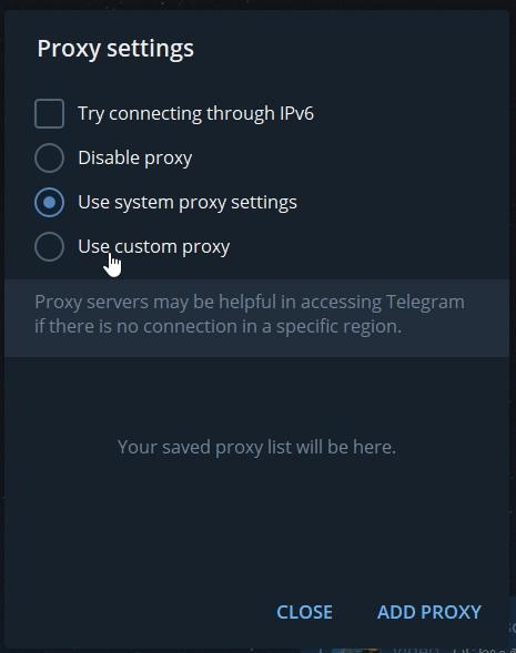 Proxy Settings Telegram Image
